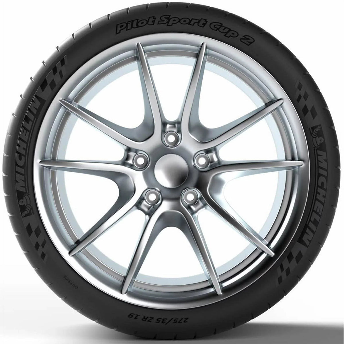Michelin Pilot Sport Cup 2 (240) Summer 245/35ZR19/XL (93Y) Tire