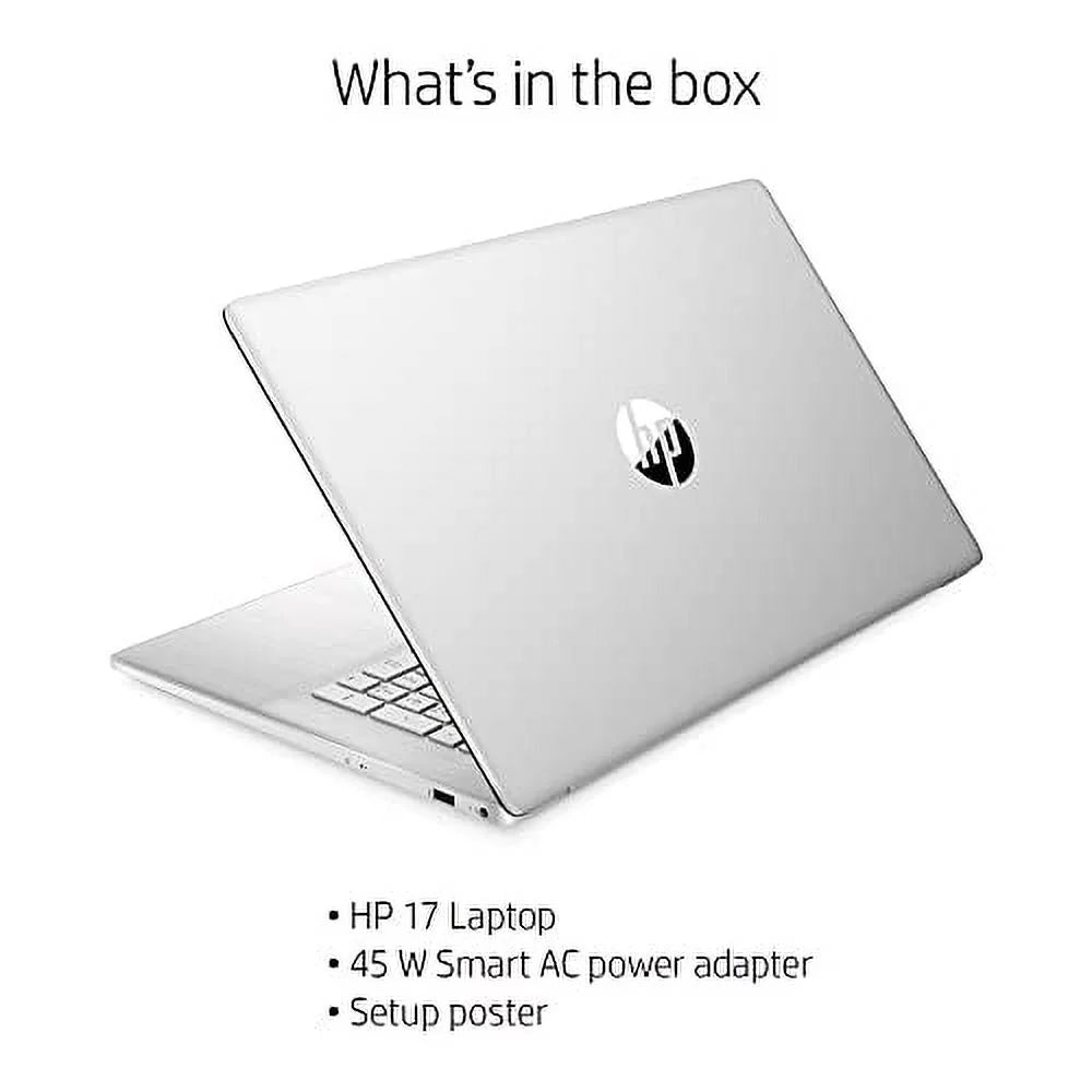 2022  High Performance Business Laptop - 17.3inch FHD IPS -  i5-1135G7 4-Core - Iris Xe Graphics - 16GB DDR4 - 1TB SSD Silver 16GB RAM | 1TB SSD 17-CN0000 17-CN0000