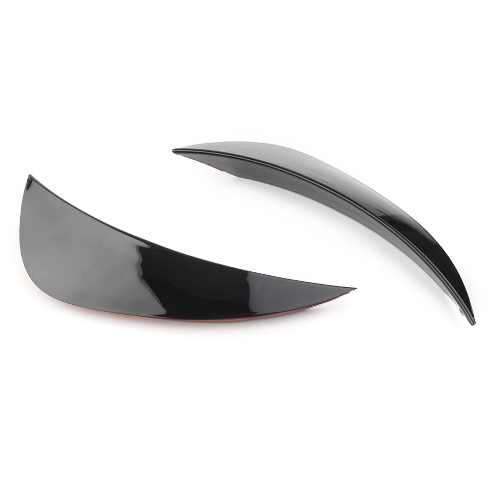 BFY Car Front Bumper Air Vent shield Trim Glossy Black ABS For Mercedes Benz W205 AMG C-Class C180 C200 C300 C400 2015 2016 2017 2018
