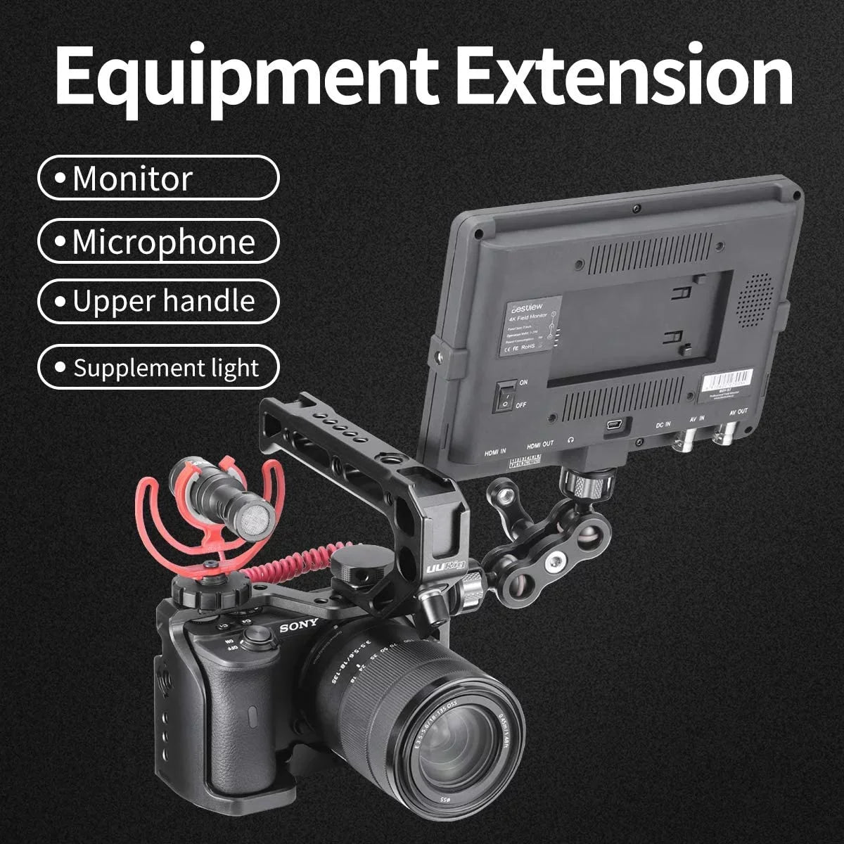 UURig Camera Cage for  A6600